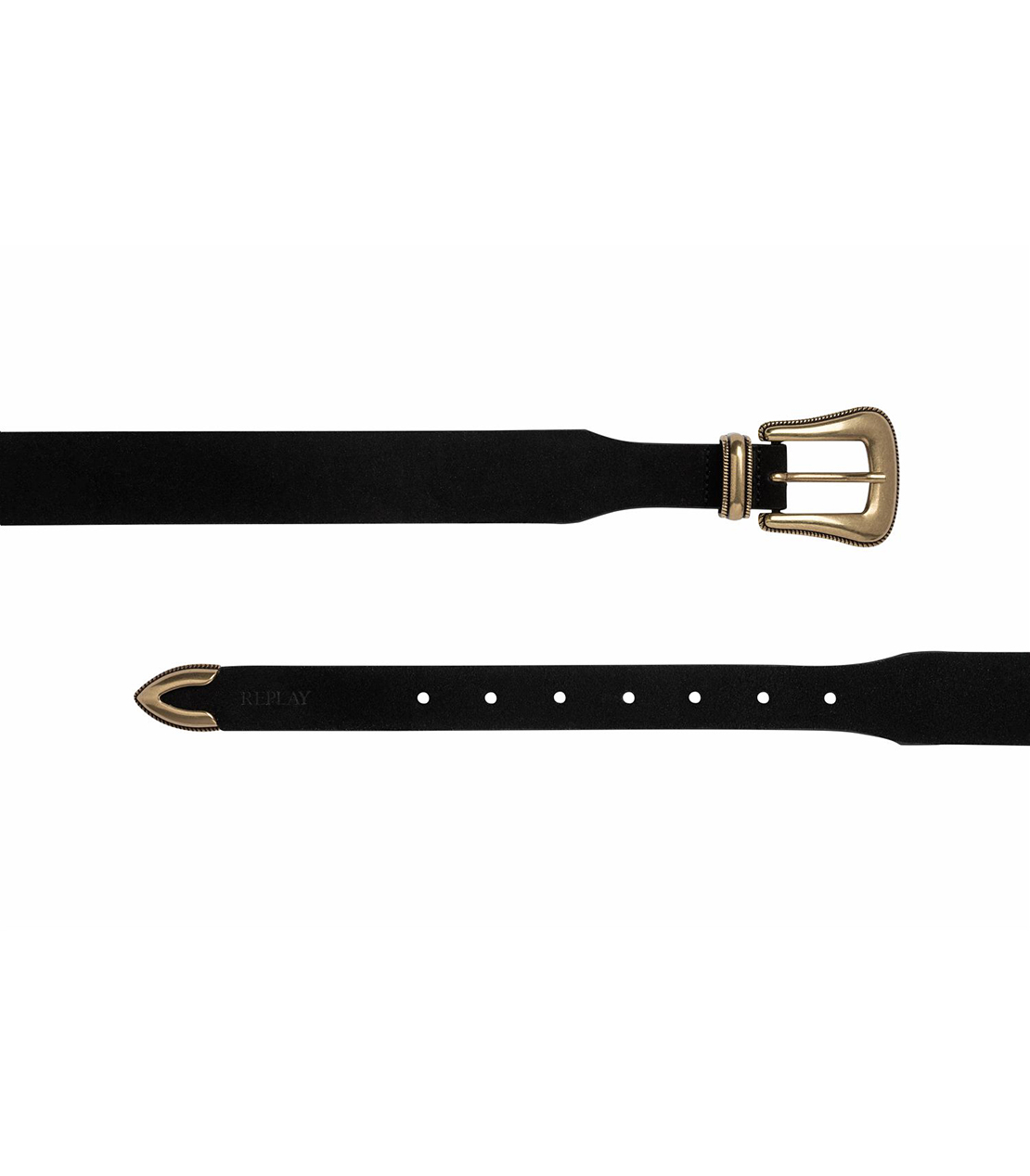 スウェードレザーベルト 詳細画像 ブラック 2